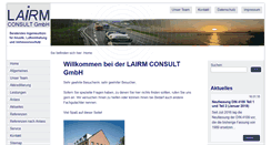 Desktop Screenshot of lairm.de